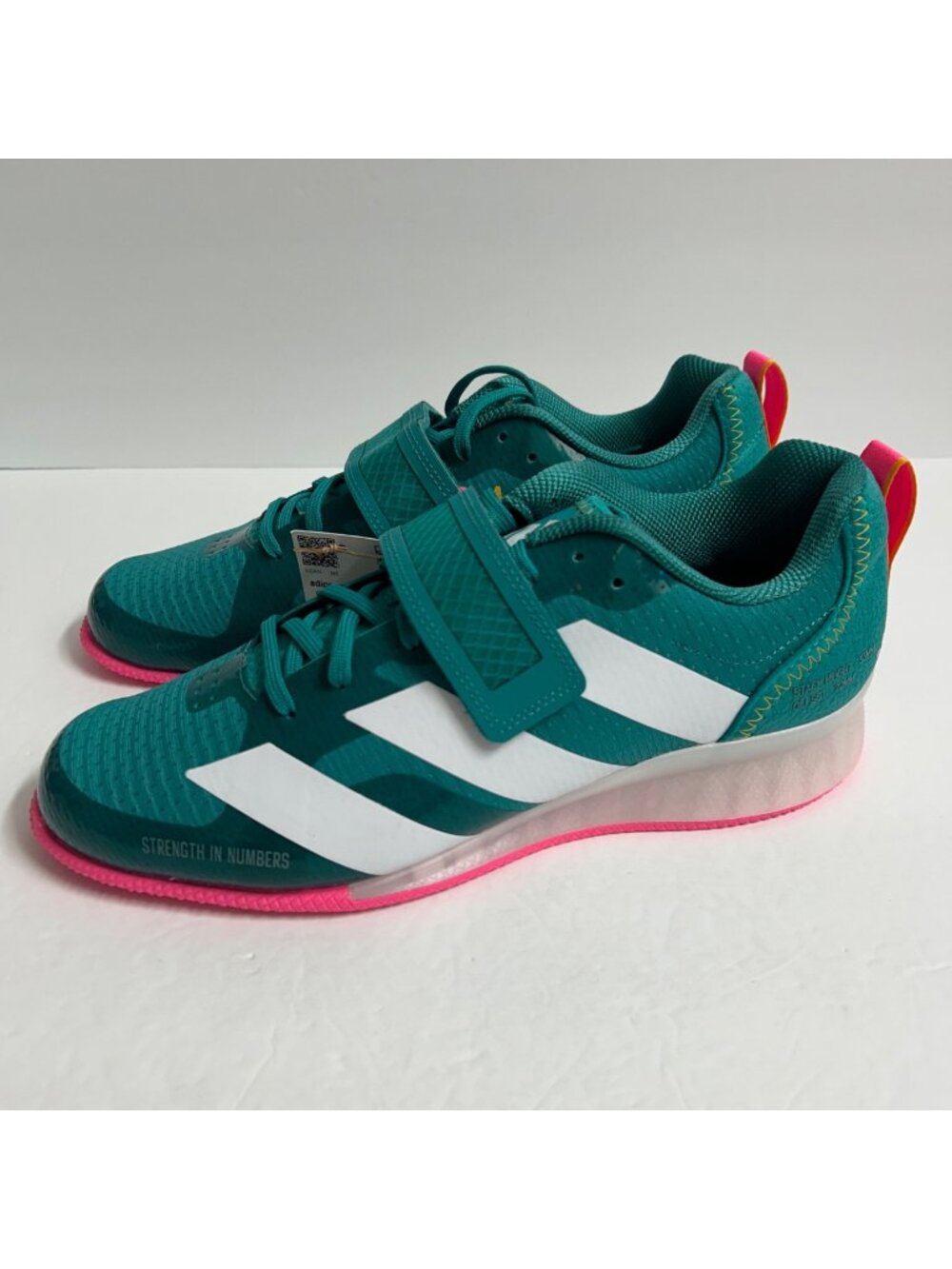 NEW Adidas Adipower Weightlifting 3 Shoes JP9871 Size 10 Teal